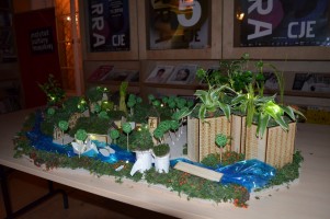 Makieta stworzona podczas warsztatów